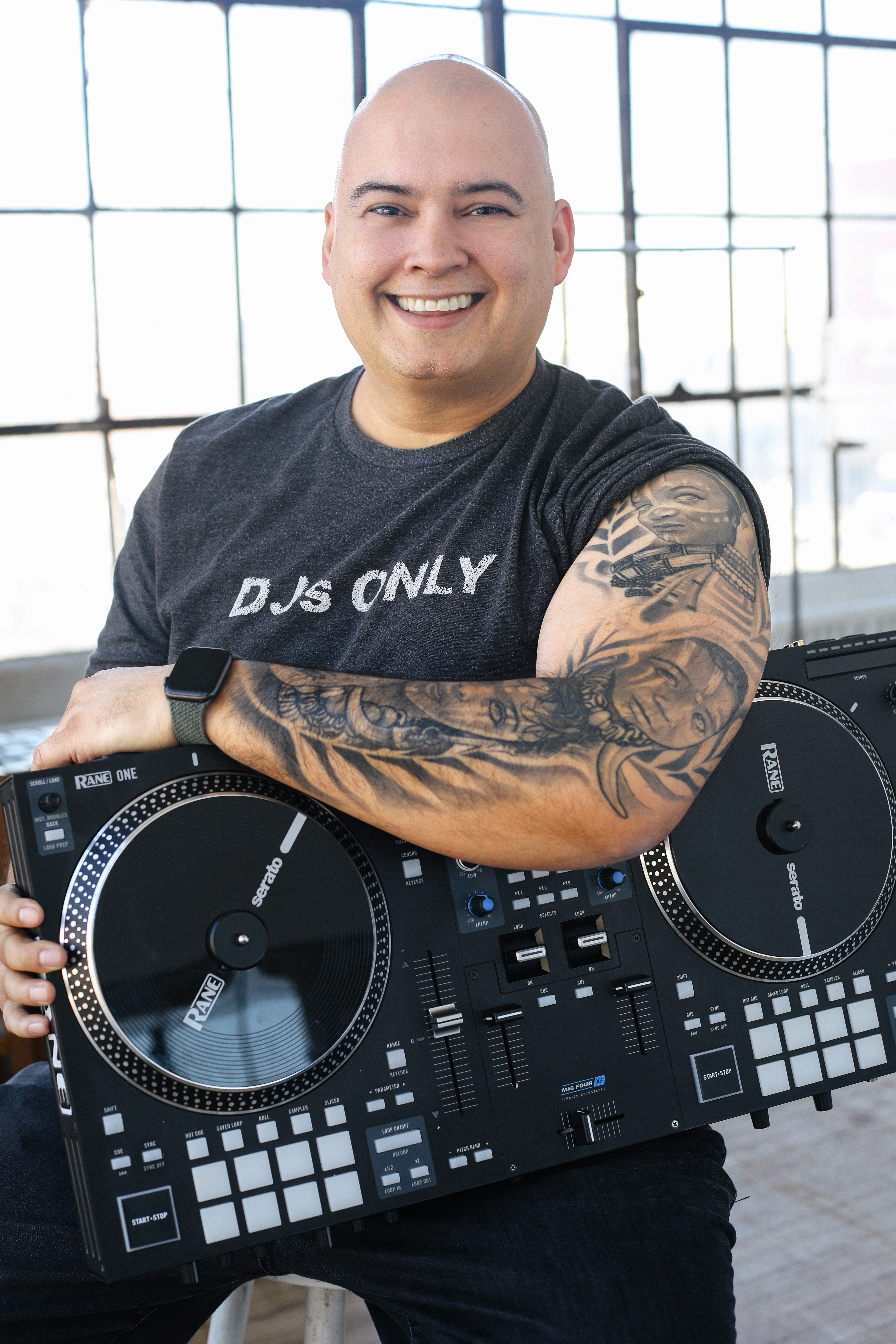 DJ Nasty Nige™ behind the decks